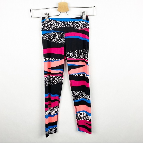 Beyond Yoga Lux Capri Multi Stripe Leggings XXS - Picture 1 of 5